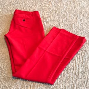 Express Red Boot Cut Slacks EUC